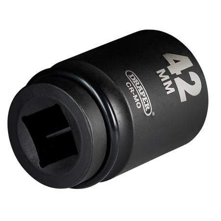 Draper HI-TORQ Deep Impact Socket, 1" Sq. Dr., 42mm: No.425D-MM