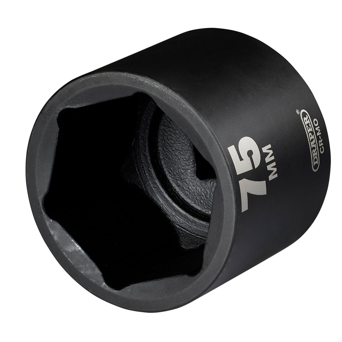 Draper HI-TORQ Deep Impact Socket, 1" Sq. Dr., 75mm: No.425D-MM