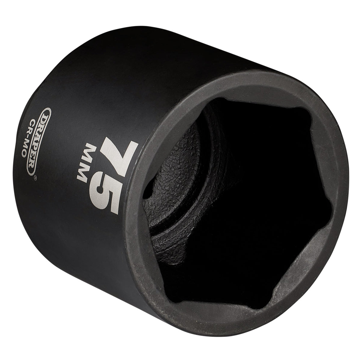 Draper HI-TORQ Deep Impact Socket, 1" Sq. Dr., 75mm: No.425D-MM