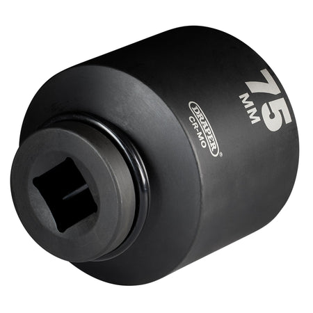 Draper HI-TORQ Deep Impact Socket, 1" Sq. Dr., 75mm: No.425D-MM