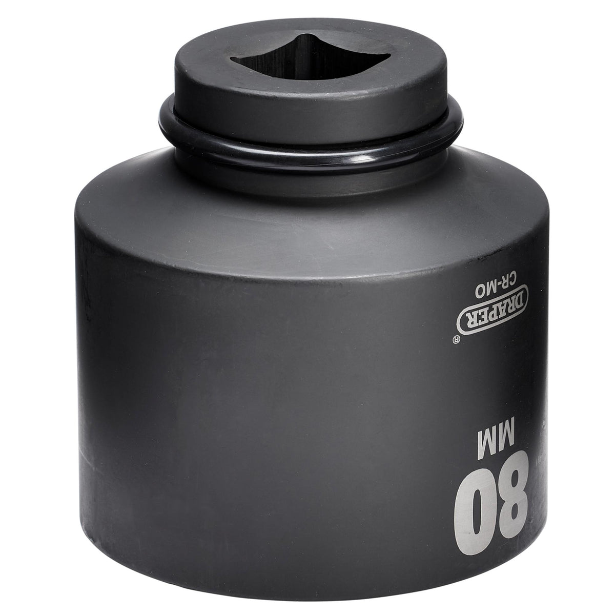 Draper HI-TORQ Deep Impact Socket, 1" Sq. Dr., 80mm: No.425D-MM