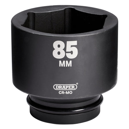 Draper HI-TORQ Deep Impact Socket, 1" Sq. Dr., 85mm: No.425D-MM
