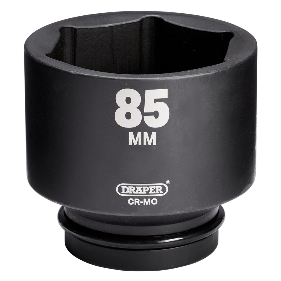 Draper HI-TORQ Deep Impact Socket, 1" Sq. Dr., 85mm: No.425D-MM