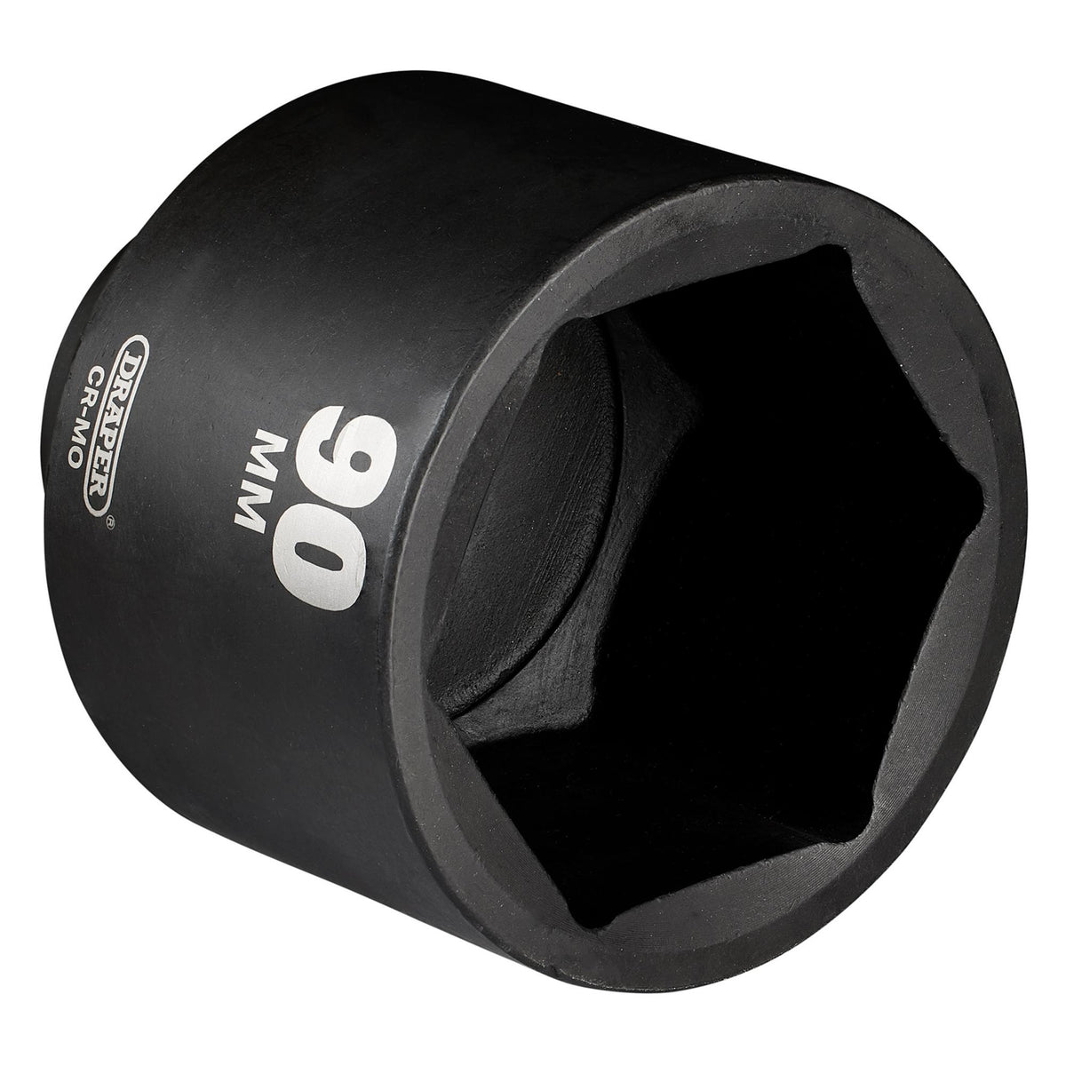 Draper HI-TORQ Deep Impact Socket, 1" Sq. Dr., 90mm: No.425D-MM