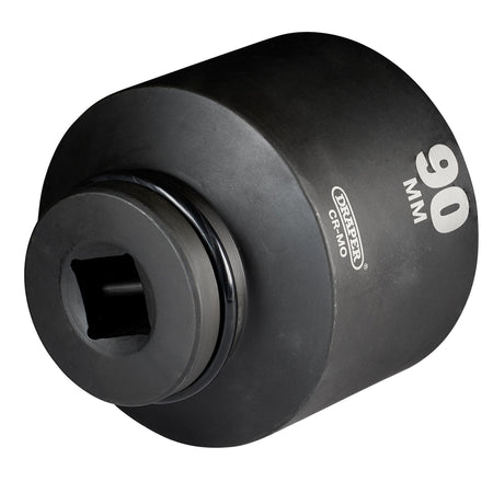 Draper HI-TORQ Deep Impact Socket, 1" Sq. Dr., 90mm: No.425D-MM
