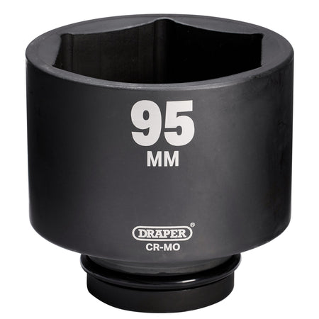 Draper HI-TORQ Deep Impact Socket, 1" Sq. Dr., 95mm: No.425D-MM