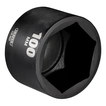Draper HI-TORQ Deep Impact Socket, 1" Sq. Dr., 100mm: No.425D-MM