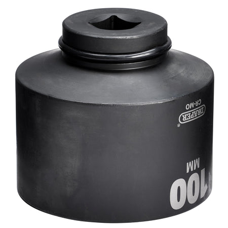 Draper HI-TORQ Deep Impact Socket, 1" Sq. Dr., 100mm: No.425D-MM