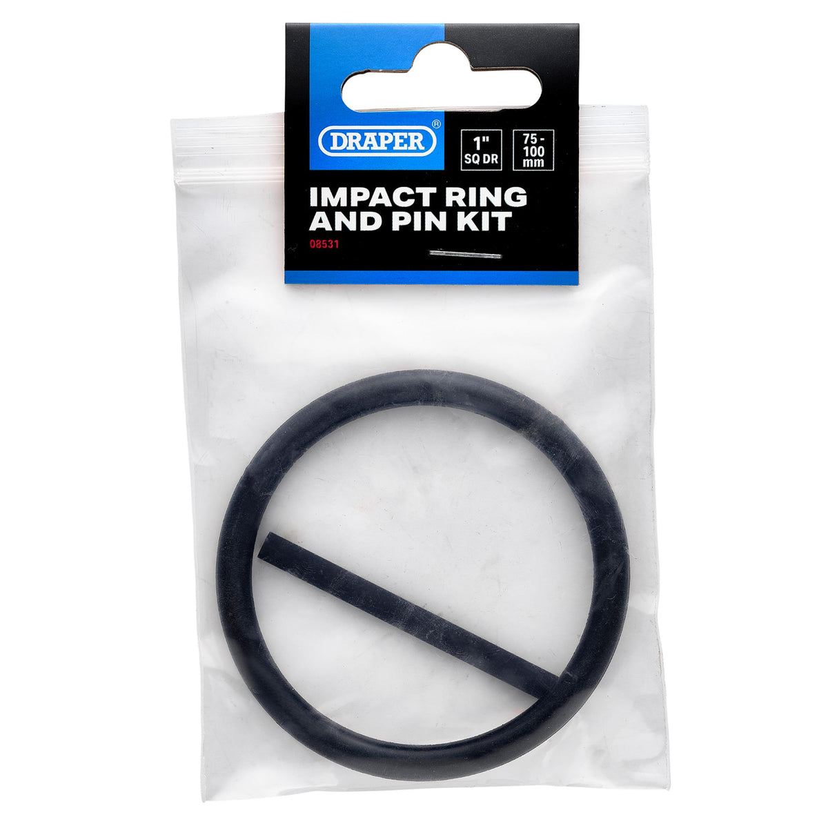 Impact Ring and Pin Kit, 1" Sq. Dr., 75-100mm: No.702