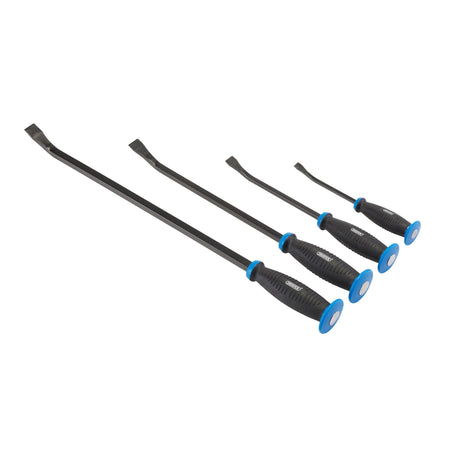 Pound Thru' Soft Grip Pry Bar Set with Hand Guard (4 Piece) : Model No. PB/SET/SGC