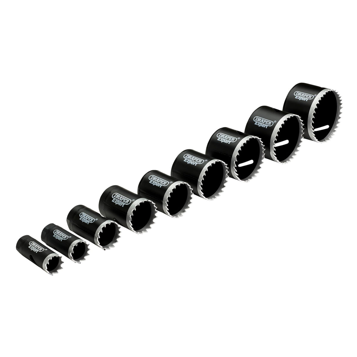 Draper Expert Cobalt Hole Saw Set (12 Piece) : Model No. HS/12B