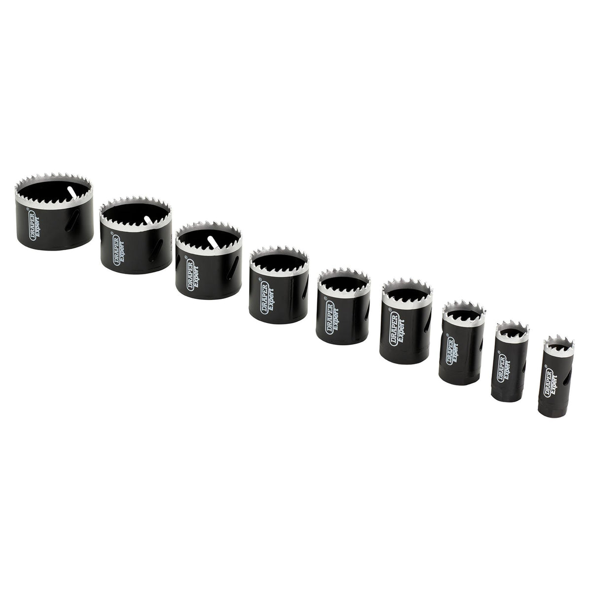 Draper Expert Cobalt Hole Saw Set (12 Piece) : Model No. HS/12B