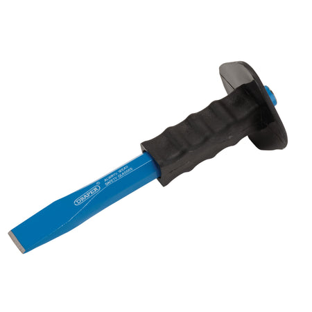 DRAPER 25 x 250mm Octagonal Shank Cold Chisel with Hand Guard: Model No.BD5G/A