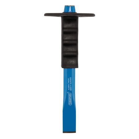 DRAPER 25 x 250mm Octagonal Shank Cold Chisel with Hand Guard: Model No.BD5G/A
