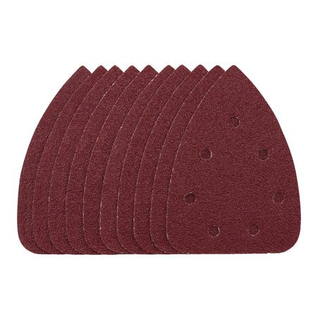 Detail Sanding Sheets with Hook and Loop, 140mm, 40 Grit, SSD6 (Pack of 10): Model No. SSD6