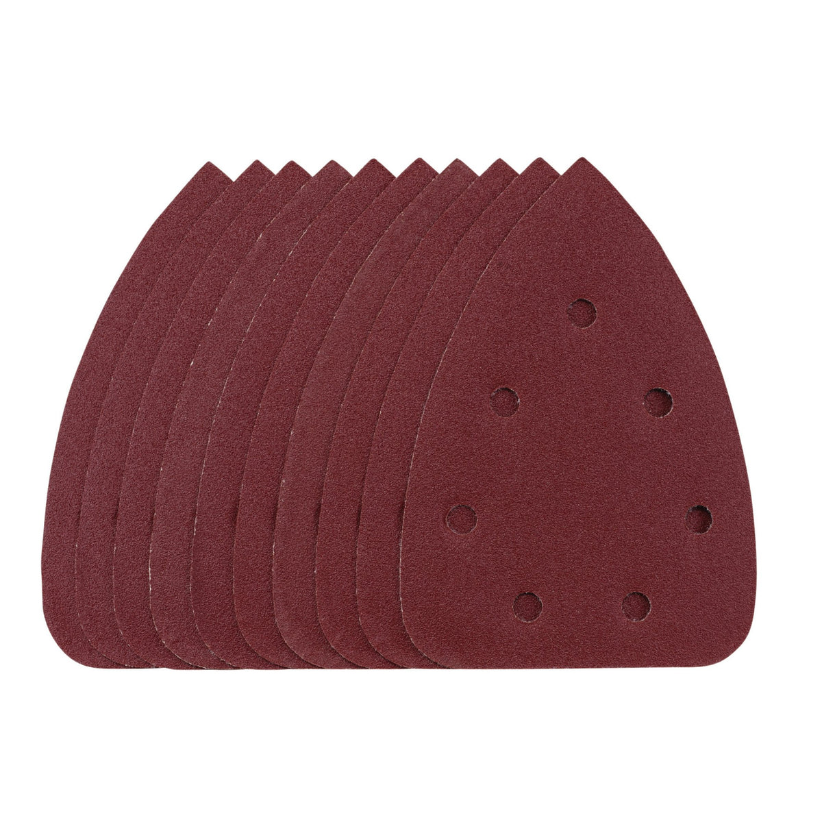 Detail Sanding Sheets with Hook and Loop, 140mm, 120 Grit, SSD6 (Pack of 10): Model No. SSD6