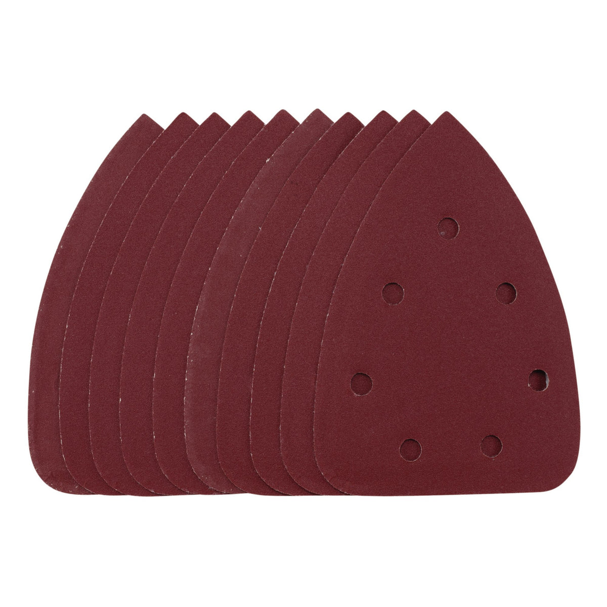 Detail Sanding Sheets with Hook and Loop, 140mm, 240 Grit, SSD6 (Pack of 10): Model No. SSD6