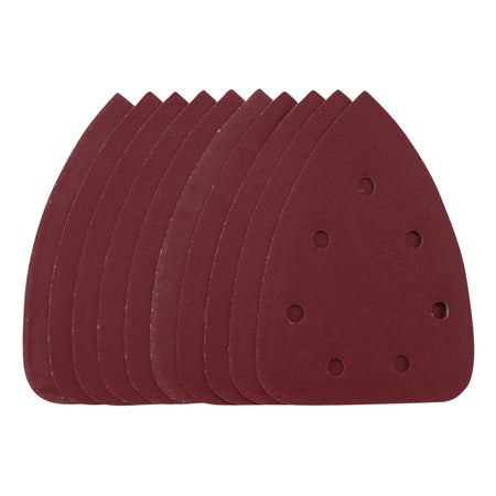 Detail Sanding Sheets with Hook and Loop, 140mm, 240 Grit, SSD6 (Pack of 10): Model No. SSD6