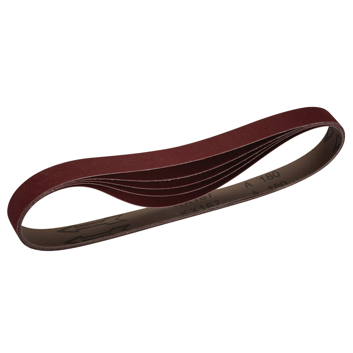Cloth Sanding Belt, 25 x 762mm, 40 Grit (Pack of 5): Model No. SB25762