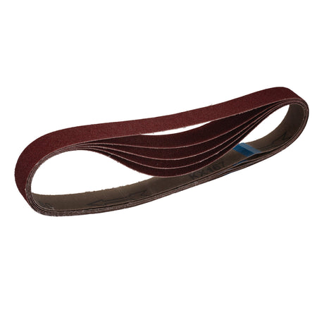 Cloth Sanding Belt, 25 x 762mm, 80 Grit (Pack of 5): Model No. SB25762