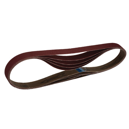 Cloth Sanding Belt, 25 x 762mm, 120 Grit (Pack of 5): Model No. SB25762