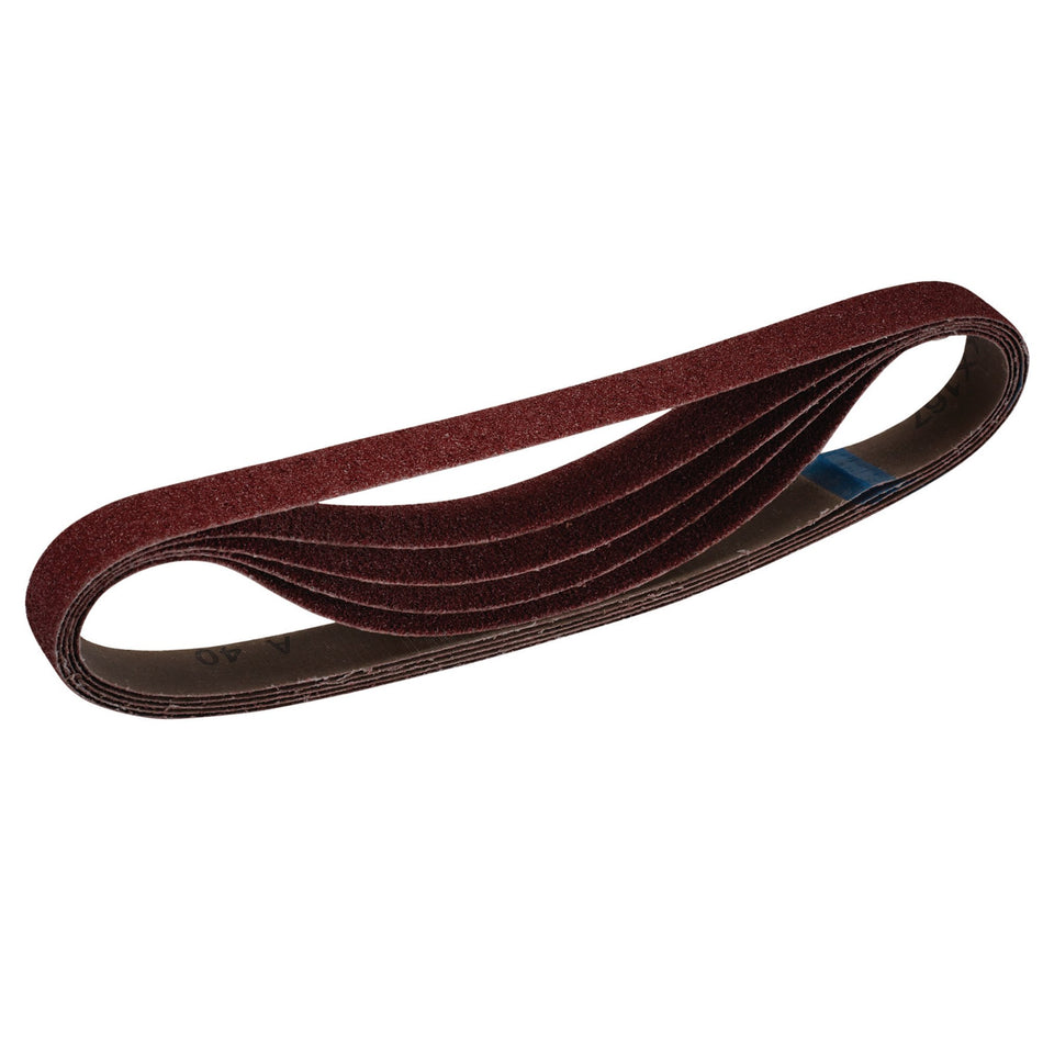 Cloth Sanding Belt, 25 x 762mm, 180 Grit (Pack of 5): Model No. SB25762