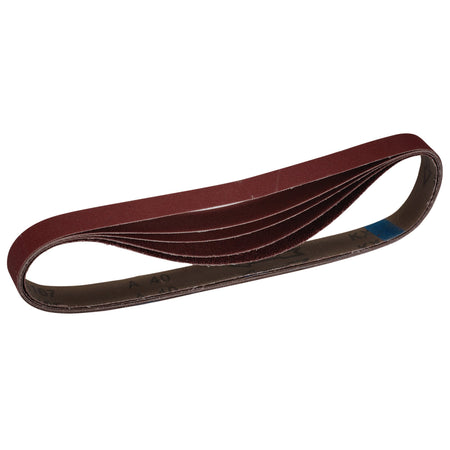 Cloth Sanding Belt, 25 x 762mm, Assorted Grit (Pack of 5): Model No. SB25762