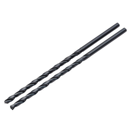 Black HSS Long Drill Bit 3.5 x 100mm (Pack of 2): No.DBBSL