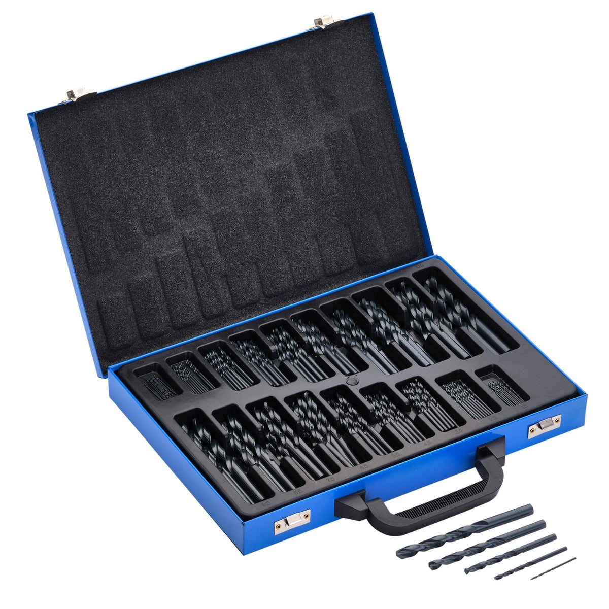 Black HSS Drill Bit Set (170 Piece): No.DBBS3