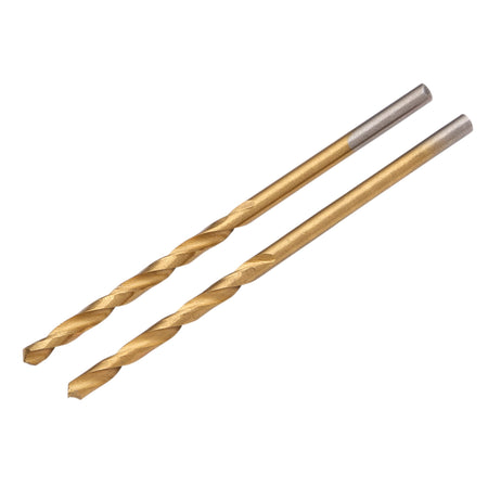 HSS Titanium Nitride Coated Drill Bit, 1.5mm x 43mm (Pack of 2): No.DBTS