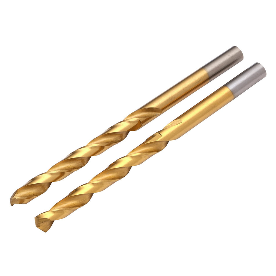 HSS Titanium Nitride Coated Drill Bit, 5.5mm x 93mm (Pack of 2): No.DBTS