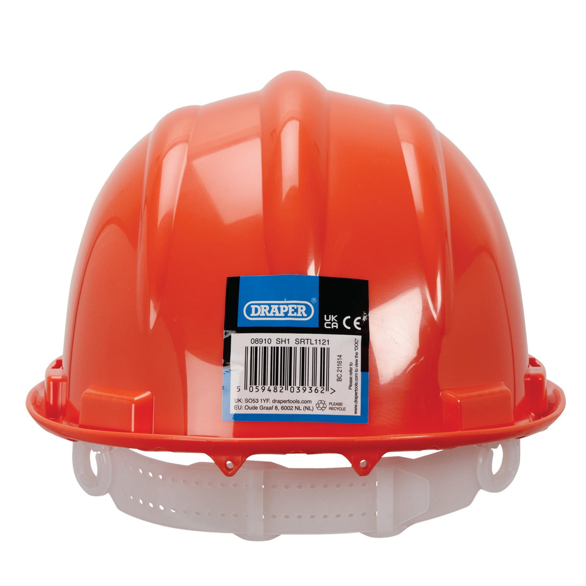 DRAPER Safety Helmet, Orange Model No. SH1
