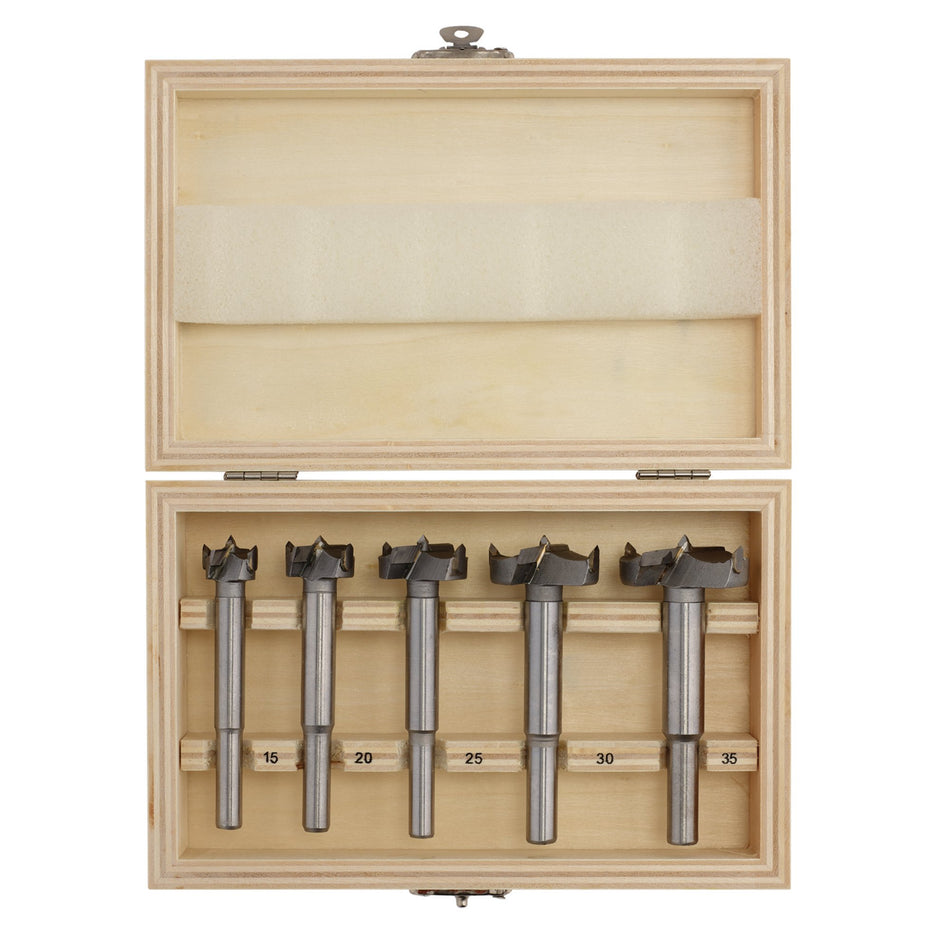 DRAPER Forstner Drill Bit Set (5 Piece) Model No. FBS05