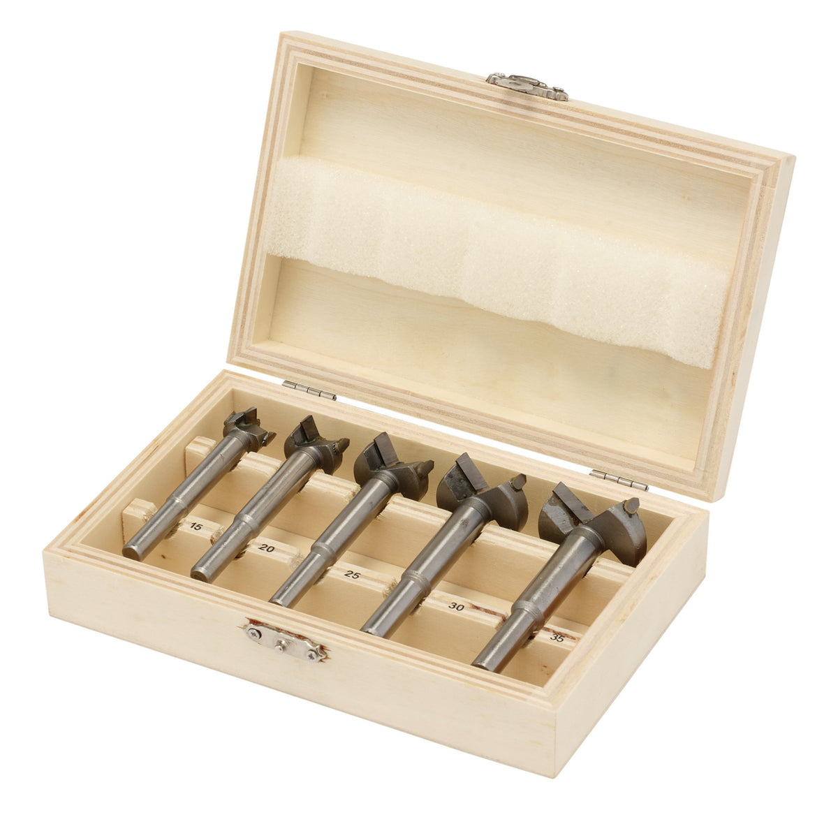 DRAPER Forstner Drill Bit Set (5 Piece) Model No. FBS05