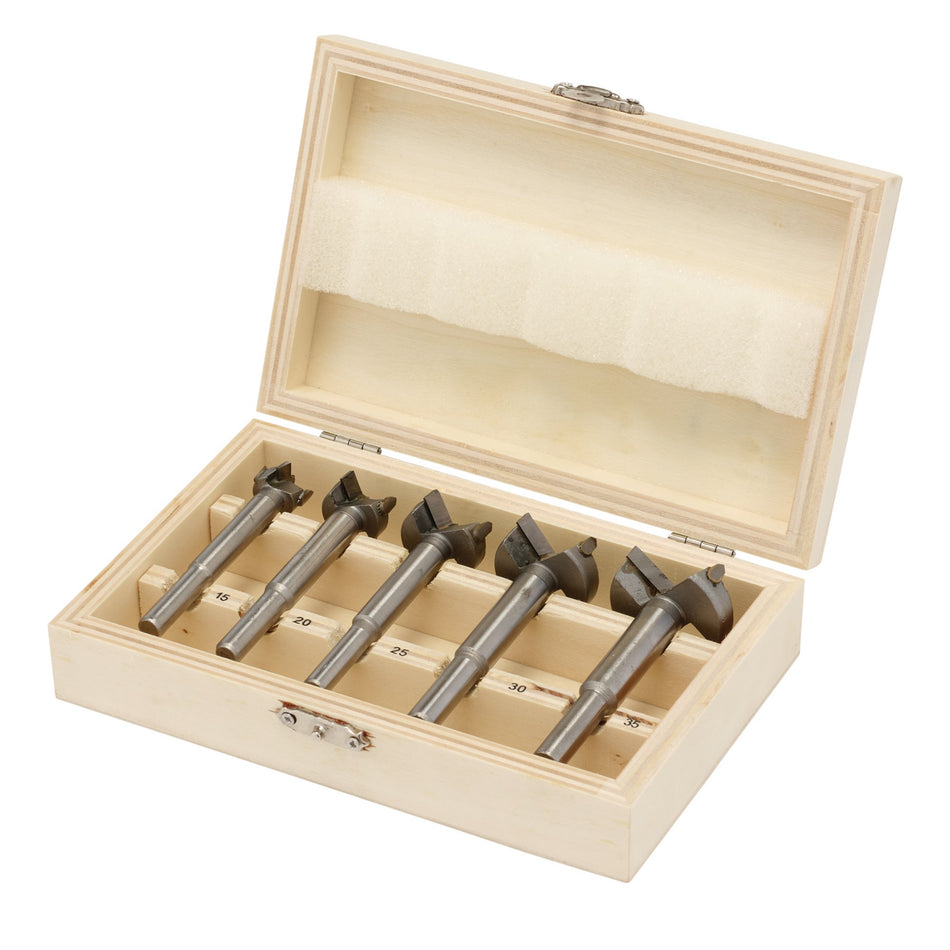 DRAPER Forstner Drill Bit Set (5 Piece) Model No. FBS05