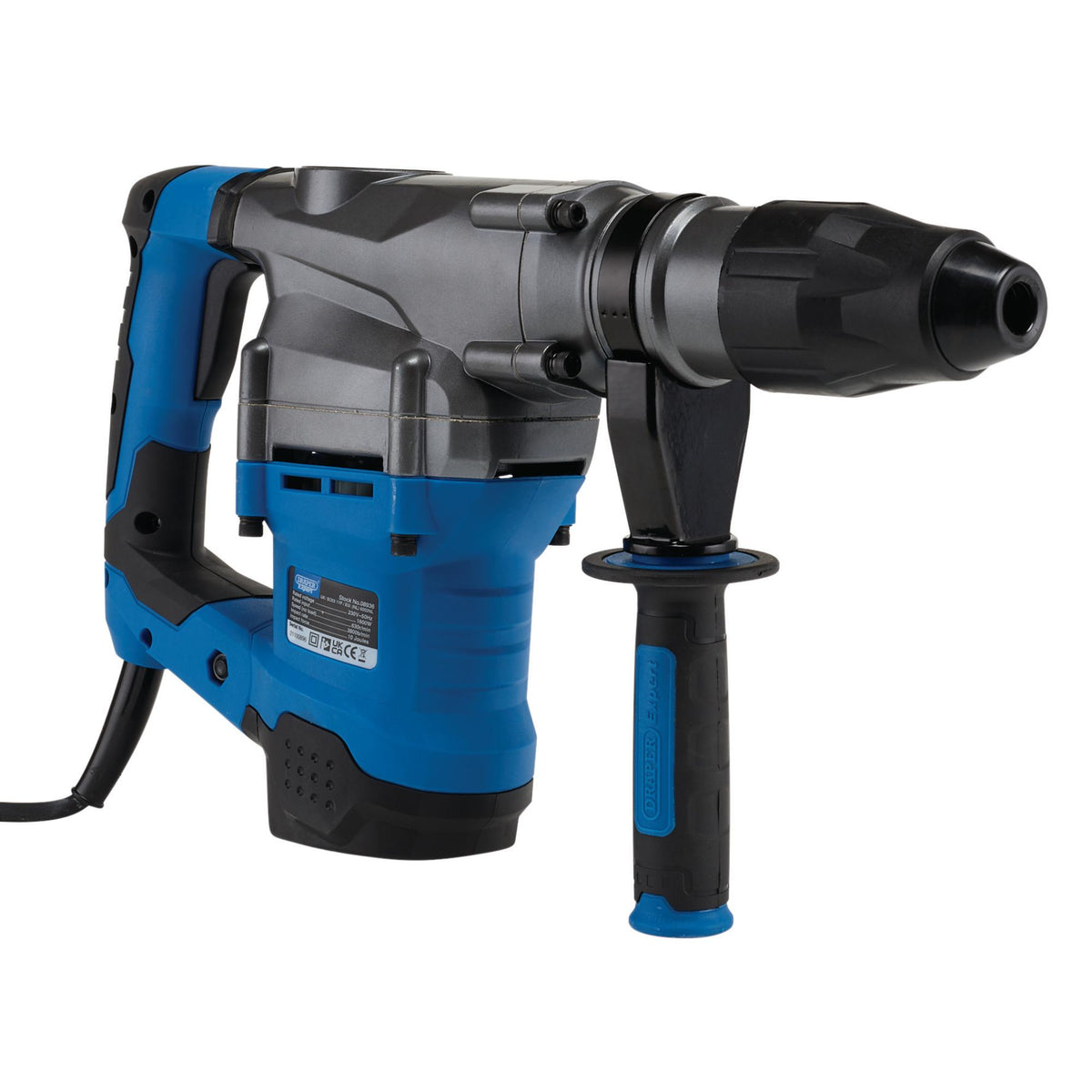 230V Draper Expert SDS MAX Rotary Hammer Drill, 7kg, 1600W: No.SDSMAXHD1600E2