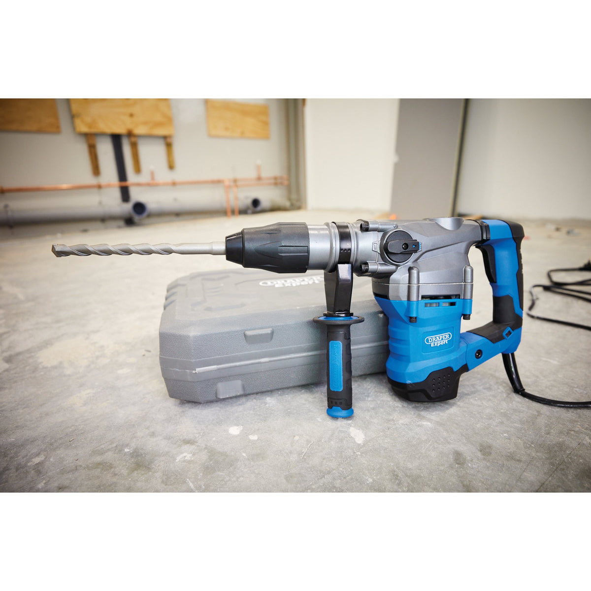 230V Draper Expert SDS MAX Rotary Hammer Drill, 7kg, 1600W: No.SDSMAXHD1600E2