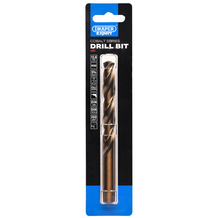 Draper Expert HSSE M35 Cobalt Drill Bit, 13.0mm x 151mm: No.DBCS