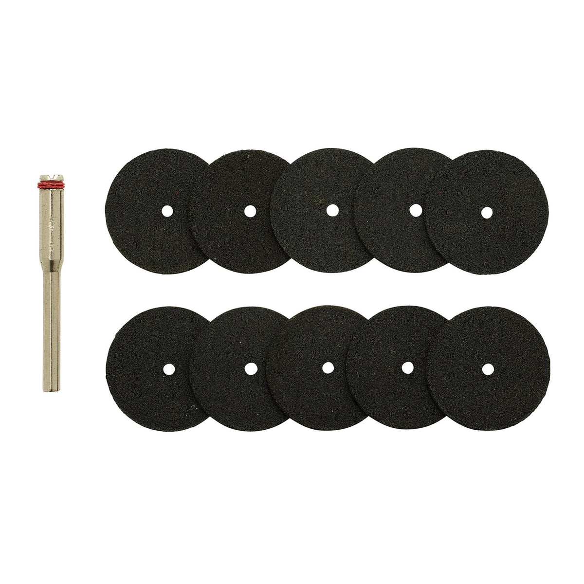 Cutting Wheels and Holder for D20 Engraver/Grinder (10 Piece) : Model No. AD20EG-3