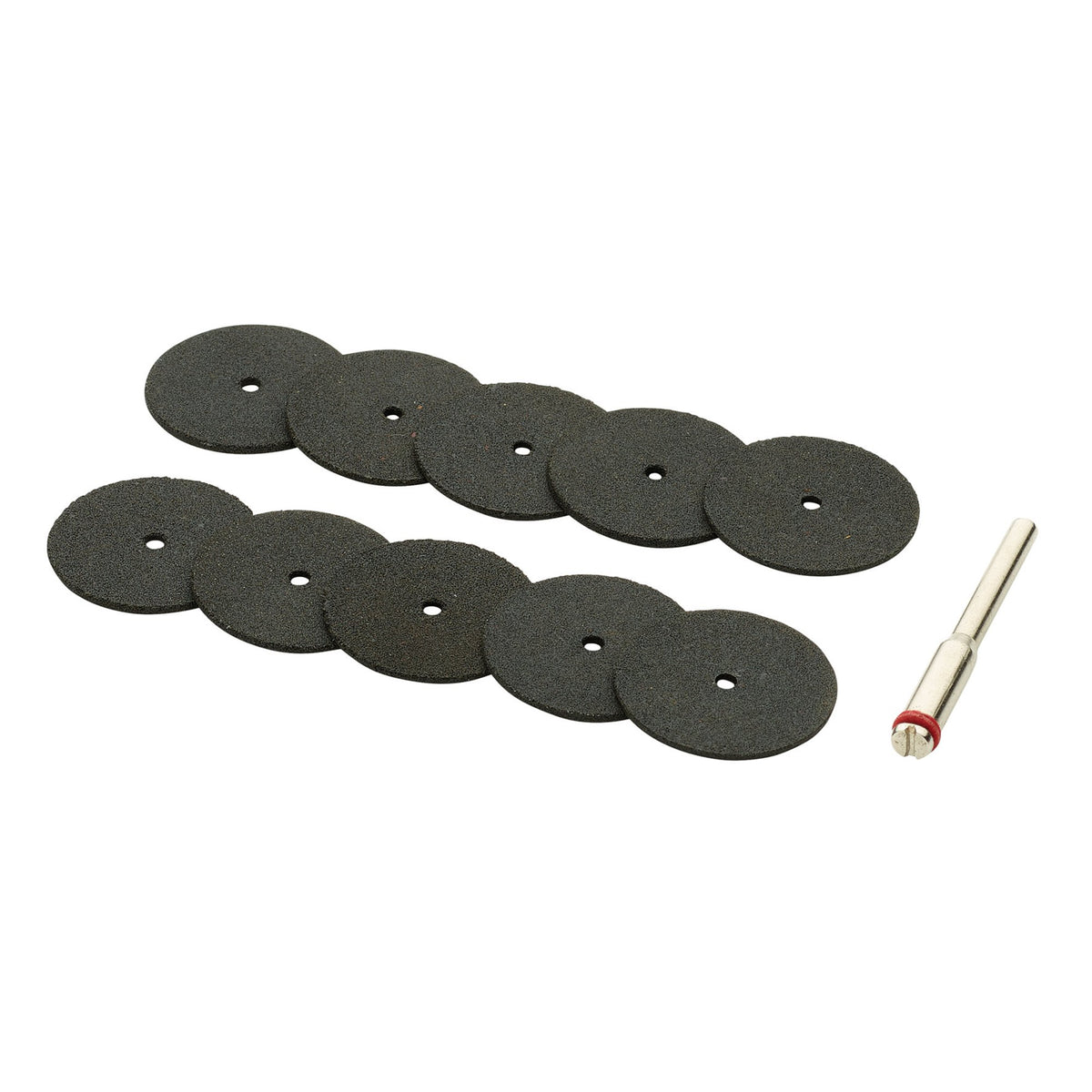 Cutting Wheels and Holder for D20 Engraver/Grinder (10 Piece) : Model No. AD20EG-3