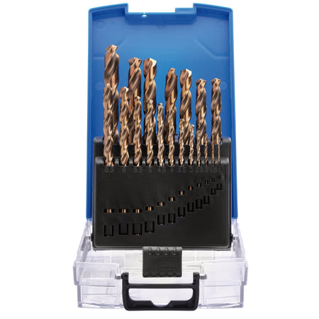 Draper Expert HSSE M35 Cobalt Drill Bit Set (19 Piece): No.DBCS1