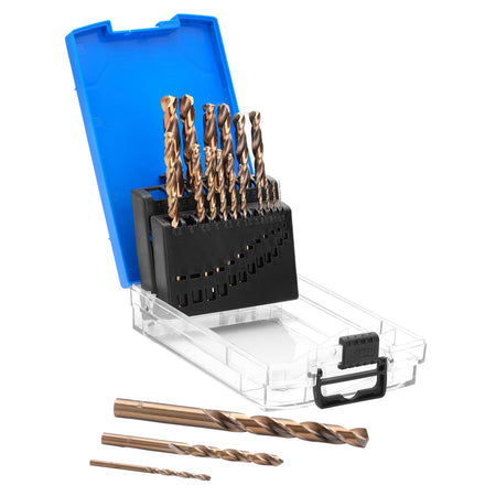 Draper Expert HSSE M35 Cobalt Drill Bit Set (19 Piece): No.DBCS1