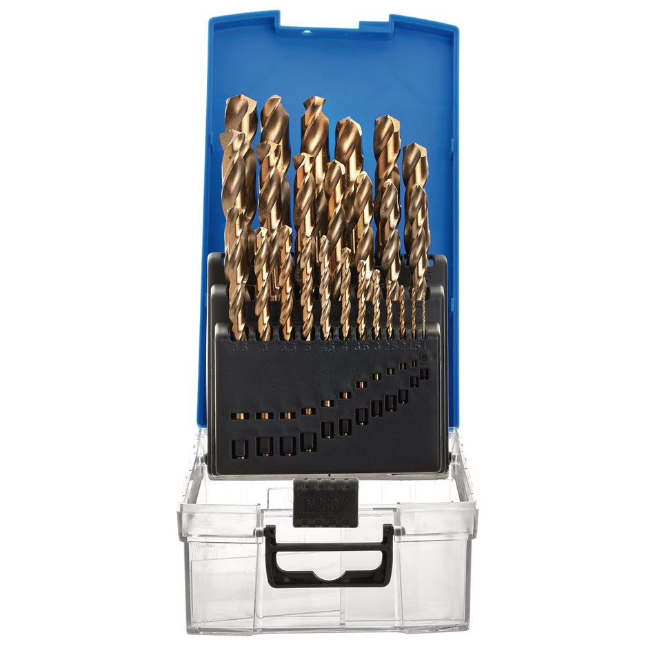 Draper Expert HSSE M35 Cobalt Drill Bit Set (25 Piece): No.DBCS2
