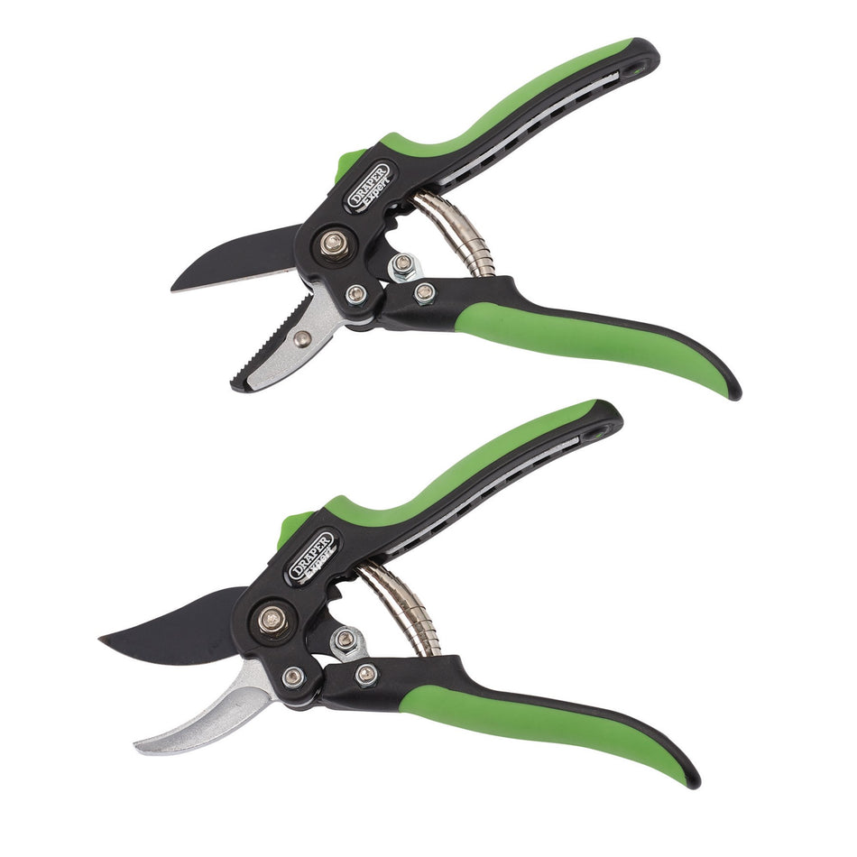 Anvil and Bypass Secateurs Set, 200mm (2 Piece): Model No. BASEC/2