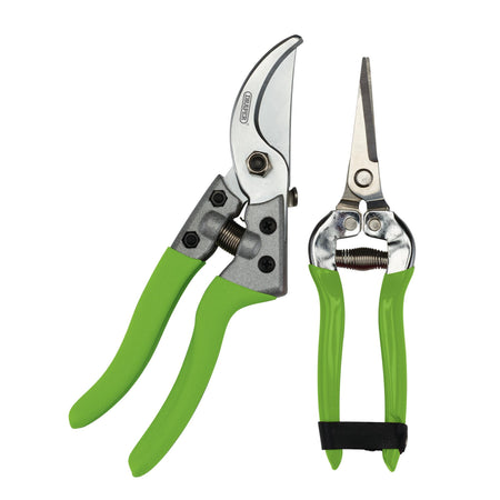 DRAPER Bypass Pruner and Flower Shear Set (2 Piece) Model No. BFSEC/2