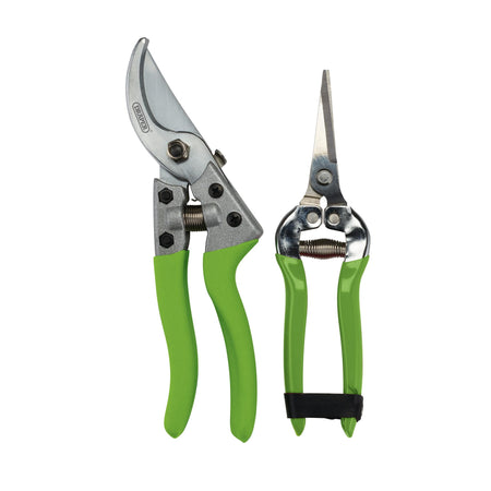 DRAPER Bypass Pruner and Flower Shear Set (2 Piece) Model No. BFSEC/2
