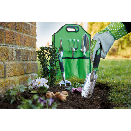 DRAPER Aluminium Garden Tool Set with Storage Bag (11 Piece) Model No. AGTS/11