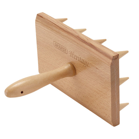 DRAPER Draper Heritage Wooden Multi-Seed Tray Dibber with 12 Prongs,120mm x 200mm Model No. SSST