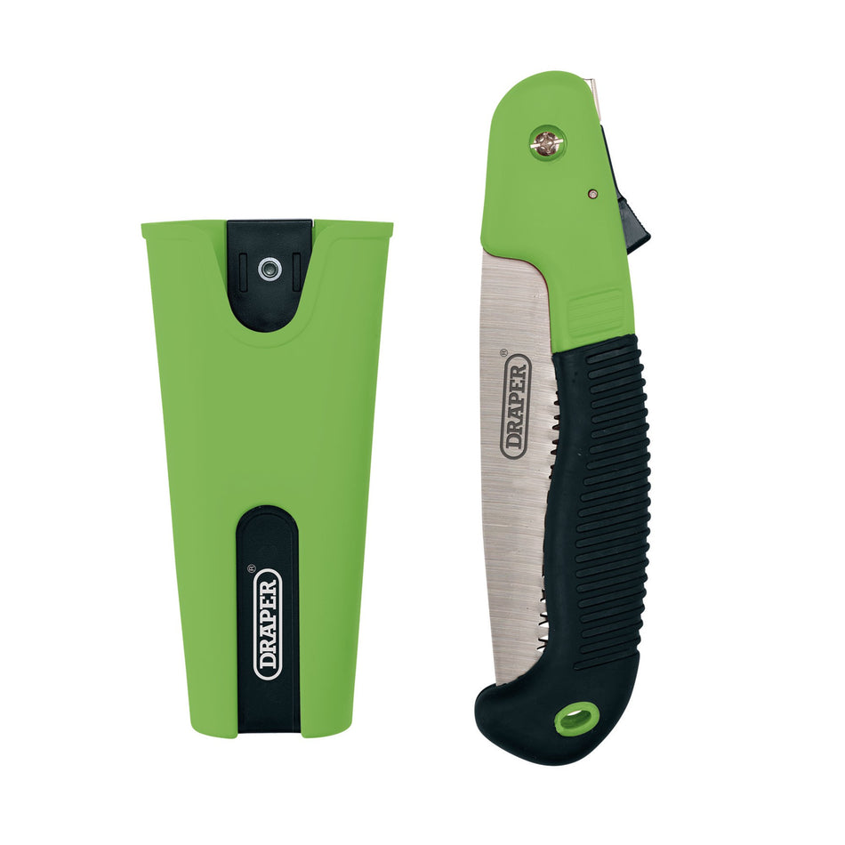 DRAPER Folding Pruning Saw and Holster Set, 180mm (2 Piece) Model No. FSHDL