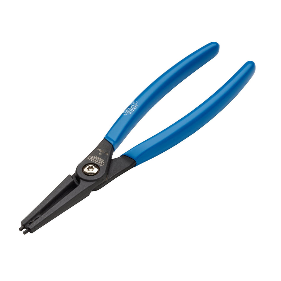 Draper Expert Straight Tip Internal Circlip Pliers, J3, 225mm : Model No. 50/INT